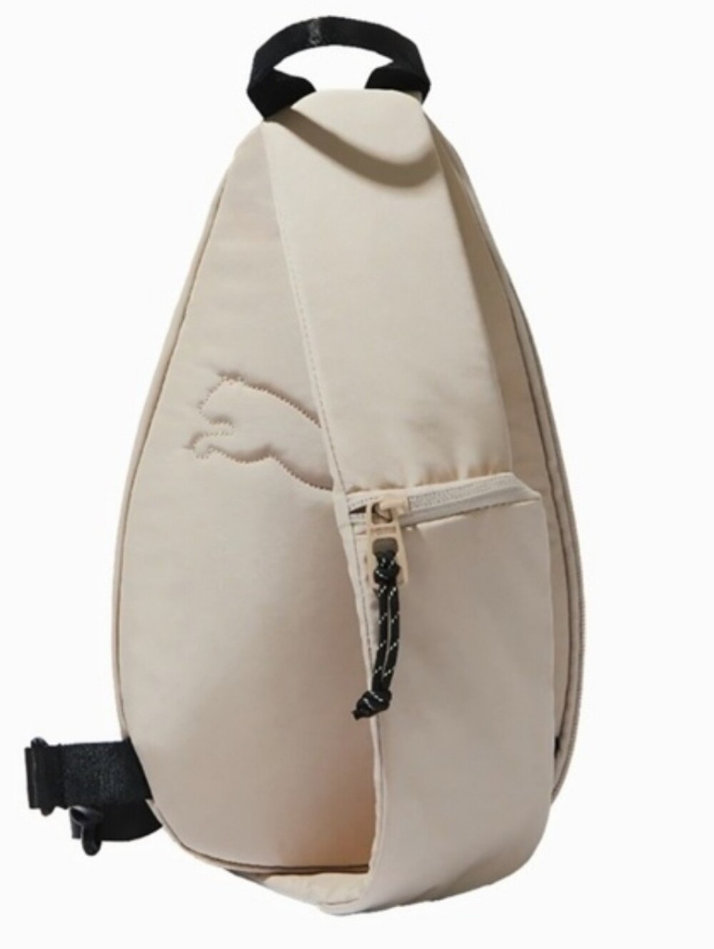Puma Myriad Beige Sling Bag. Multiple Compartments. Size OS